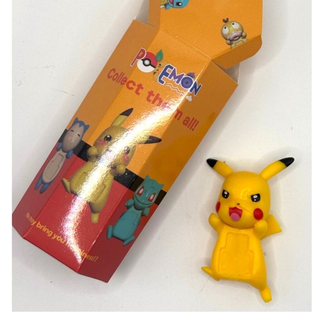 New Collectible Pokemon Pikachu, Attachable Mini Figure Open Blind Box - READ